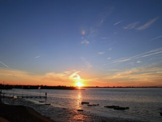 Dangast Strand Sonneruntergang